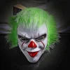 It Pennywise Killer Clown Maske Halloween rekvisitter til voksne mænd og kvinder sjove Halloween Halloween karneval Mardi Gras nemme Halloween kostumer -CHNSZ | Fyndiq