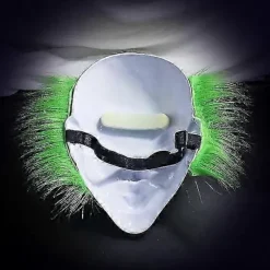 It Pennywise Killer Clown Maske Halloween rekvisitter til voksne mænd og kvinder sjove Halloween Halloween karneval Mardi Gras nemme Halloween kostumer -CHNSZ | Fyndiq