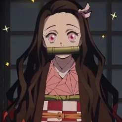 Japansk Anime Cosplay Demon Slayer Kamado Nezuko Forseglingsstav Cosplay Rekvisitter Halloween Tilbehør Bambus Mundstykker