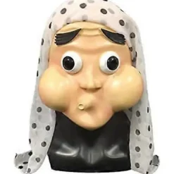 Japansk Anime Cosplay Hotaru Haganezuka Latex Maske Traditionel Japansk Hyottoko Maske Halloween Kostume Tilbehør