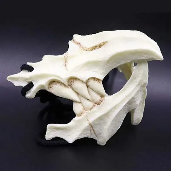 Japansk Halv Maske - Tiger Maske, Yasha Drage Gud Tengu Sort Skildpadde, Resin Kraniet Horror Ninja Maske Kostume Rekvisitter (Drage Gud)