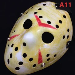 Jason Voorhees Fredag den 13:e skräckfilm Hockey Mask Hallow