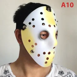 Jason Voorhees Fredag Den 13. Horrorfilm Hockey Maske Skræmmende Halloween Masker A4