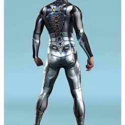 Jern Robot Jumpsuit 3D Printet Bodysuit Halloween Karneval Fest Kostume til Mænd XL