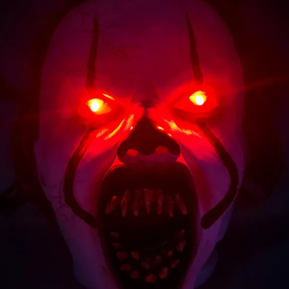 Joker Back To Soul 2 Pennywise Maske LED Lys Paryk Hovedbeklædning Horro