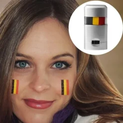 Jubel Flag Ansigts- og Kropsmaling Farverige Fanrekvisitter til Sportsspil Makeup Pen
