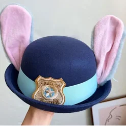 Judy Hat Bowler Hat Zootopia Politi Børn Voksen Cosplay H Children 54cm