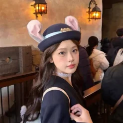 Judy Hat Bowler Hat Zootopia Politi Børn Voksen Cosplay H Children 54cm
