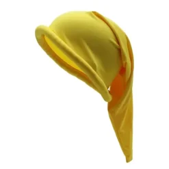 Jule Nissehue Farvet Nissekostumehue Fugttransporterende Åndbar Hue til Julefrokost Gnome Kostumer Yellow One Size