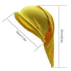Jule Nissehue Farvet Nissekostumehue Fugttransporterende Åndbar Hue til Julefrokost Gnome Kostumer Yellow One Size