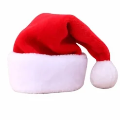 Julehat, Julemandshat, Julehat Komfort Tyk Pels Feriehat, Julemandshat Mænd, Kvinder Julefest Dekorationer