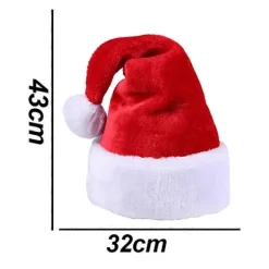 Julehat, Julemandshat, Unisex Julehat til Festartikler
