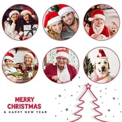 Julehat, Julemandshat, Unisex Julehat til Festartikler