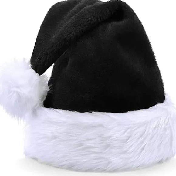 Julehat nissehue til voksne, luksuriøs nissehue til voksne til jul, nissekostume