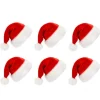 Julehat, Unisex egnet voksen plys julehat (6 stk)
