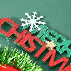 Julehårbøjle Festivalrekvisitter Brevhårbøjle Sæsonbestemt Hovedbeklædning Feriefestligheder Glædelig Jul Hårbånd Stil et Style one
