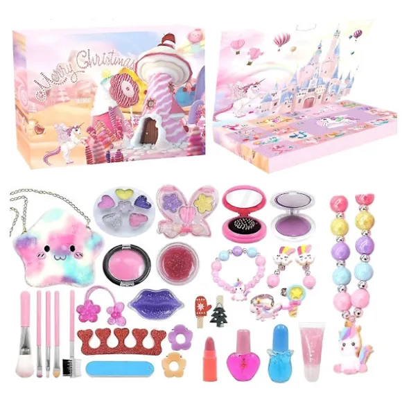 Julekalender Makeup - Adventskalender med Legetøjsmakeup Multicolor