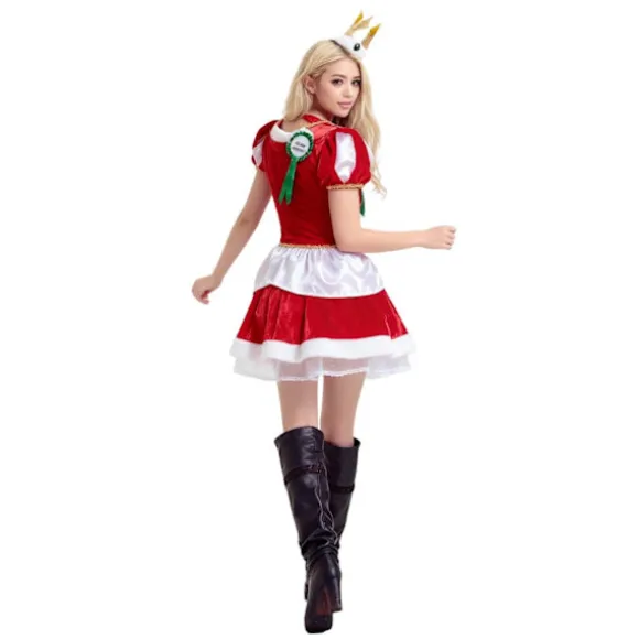 Julekostume, voksen cosplay, julekjole, rensdyrkjole, alle størrelser tilgængelige