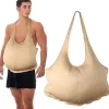 Julemand Falsk Mave Unisex Mavefyld Santa Stor Mave