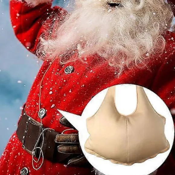 Julemand Falsk Mave Unisex Mavefyld Santa Stor Mave