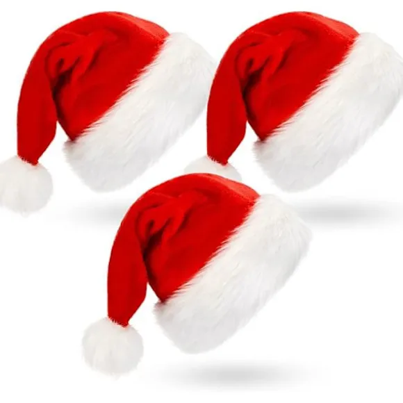Julemandshat: Julemandshat til voksne - Julemandshat til kvinder og mænd