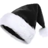 Julemandshat til voksne, Deluxe Julemandshat til julefrokost, Julemandskostume - Qin