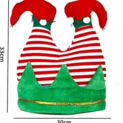 Julemandshuer og Elfbukser-Huer til Julefester og Kostumefester style1