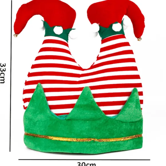 Julemandshuer og Elfbukser-Huer til Julefester og Kostumefester style1