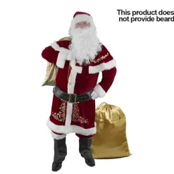 Julemandskostume til mænd julefrokost cosplay til voksne KLB