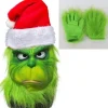 Julemaske og Handsker Kostume Geek Stole Halloween Cosplay