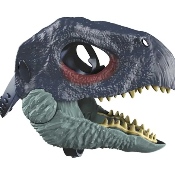 Jurassic World Juggernaut Therizinosaurus Dinosaurmaske med Mund, Kostume og Cosplay Gave