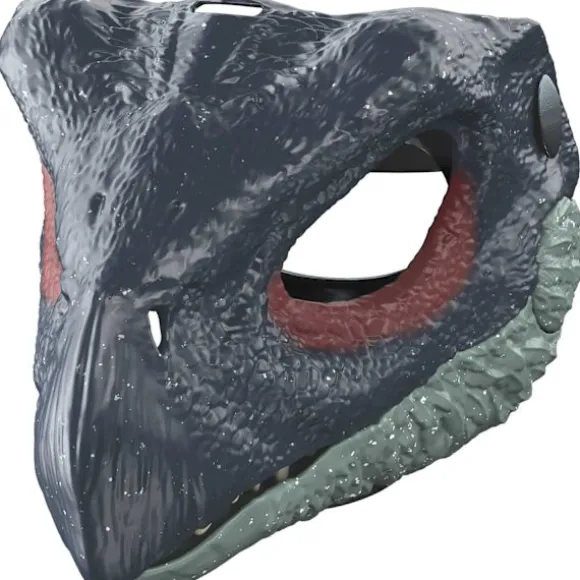 Jurassic World Juggernaut Therizinosaurus Dinosaurmaske med Mund, Kostume og Cosplay Gave