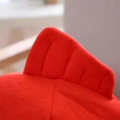 Justerbar Kuglefiskehovedbeklædning Sjov Cosplay Hat Tegneserie Fotorekvisitter (Rød)_Overraskelse Red