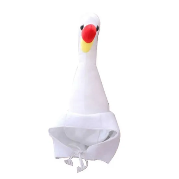 Justerbar Nyhed Svanehat Lang Svanehovedbeklædning Sjov Cosplay Beklædningstilbehør Tegneserie Plyslegetøj Fotorekvisitter size,color