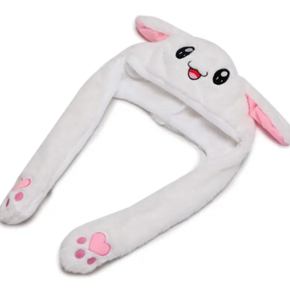 Kanin Øre Hat Plys Kanin Hat Bevægelige Øre Bunny Hat Sød Plys
