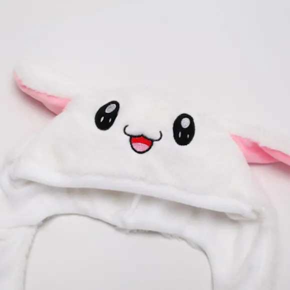 Kanin Øre Hat Plys Kanin Hat Bevægelige Øre Bunny Hat Sød Plys