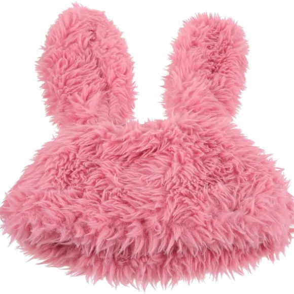 Kaninhat, Kaninører, Sjov Plys Hat, Pelskaninhat, Dyrehat, Festfotorekvisit Rosy