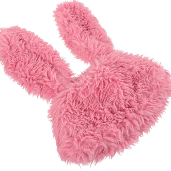 Kaninhat, Kaninører, Sjov Plys Hat, Pelskaninhat, Dyrehat, Festfotorekvisit Rosy