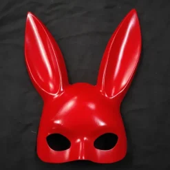 Kaninmaske Ansigt Lang HVID white_YF white