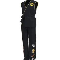 Karate Kid Cobra Kai Kostume Børn Pige Mænd Kimono Tory Nichols Daniel Larusso Cosplay Uniform Hovedbånd Halloween Fest Tøj-WELLNGS 150