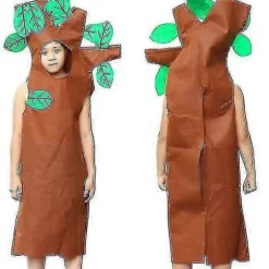Karneval Påske Kostume Træ Cosplay Voksen Børn Kjole Julegave Julepynt 150-160cm