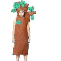 Karneval Påske Kostume Træ Cosplay Voksen Børn Kjole Julegave Julepynt 150-160cm