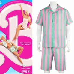 Ken - Barbie - Kostume - Stribet jakkesæt - Cospay Haoween - MultiColor L