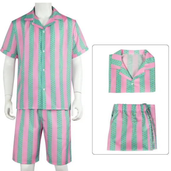 Ken - Barbie - Kostume - Stribet jakkesæt - Cospay Haoween - MultiColor L