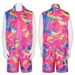 Ken Cosplay Kostume Sport 6-delt sæt til mænd -a XL