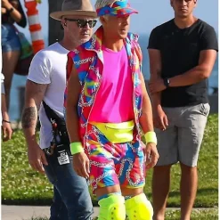 Ken Cosplay Kostume Sport 6-delt sæt til mænd -a XL