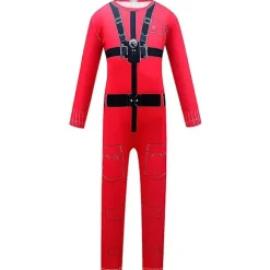 Kids Squid Game Jumpsuit Party Costume Fancy Dress 7-8 Years