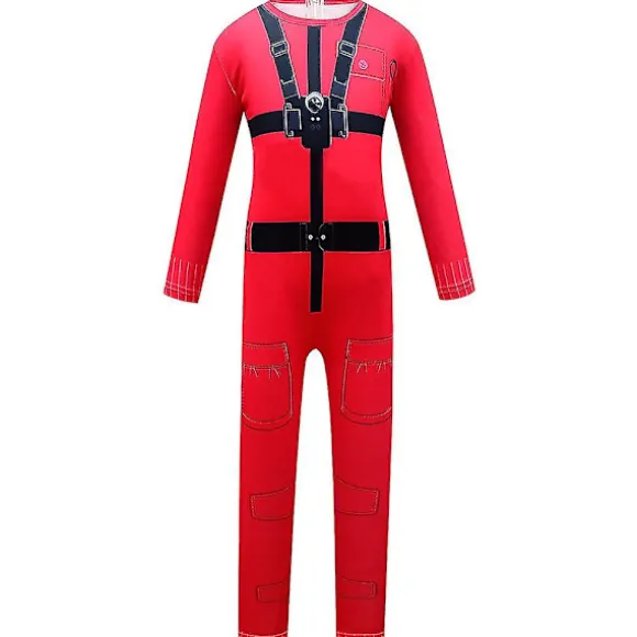 Kids Squid Game Jumpsuit Party Costume Fancy Dress 7-8 Years