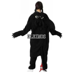Kigurumi Onesie Tegneserie Tandløs Pyjamas Til Voksne Kvinder Mænd Dyr Pyjamas Hjemmetøj Halloween Cosplay Fest Kostume