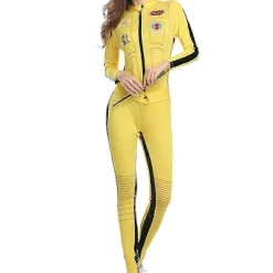 Kill Bill, Bruden fra Kill Bill, Gul Jumpsuit Cosplay Kostume Gul jumpsuit-FA- Gul jumpsuit XL Gul jumpsuit Yellow jumpsuit XL